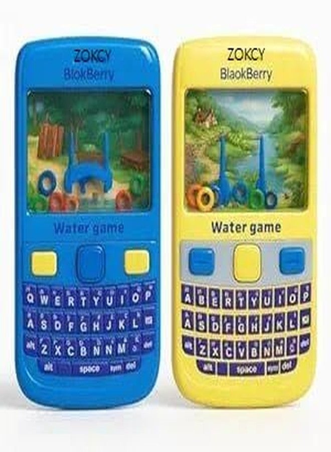ZOKCY (Pack Of 1 Pcs) Water Mobile Game Toy For Kids/Water Mobile Phone Ring Game Playing Indoor Toys For Boys And Girls/Water Ring Mobile Game For Kids/Birthday Return Gift, Multicolor - Image 3
